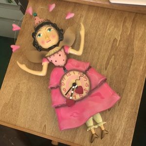 Girls Princess bedroom clock